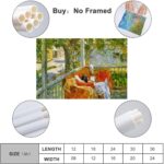 Affiche sur toile Childe Hassam décor porche chambre-1