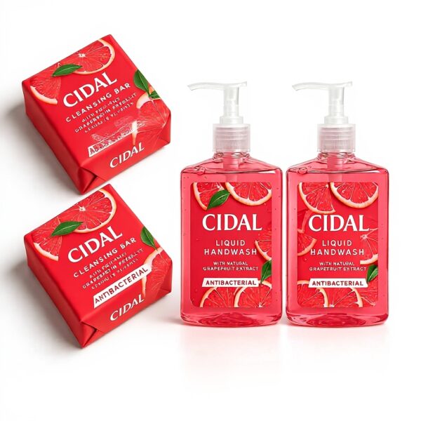 Savon Pamplemousse Rose Dr Cosi nettoyant mains barres