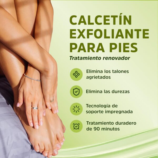 Chaussettes exfoliantes luxiderma Cos 400 soin pieds doux-2