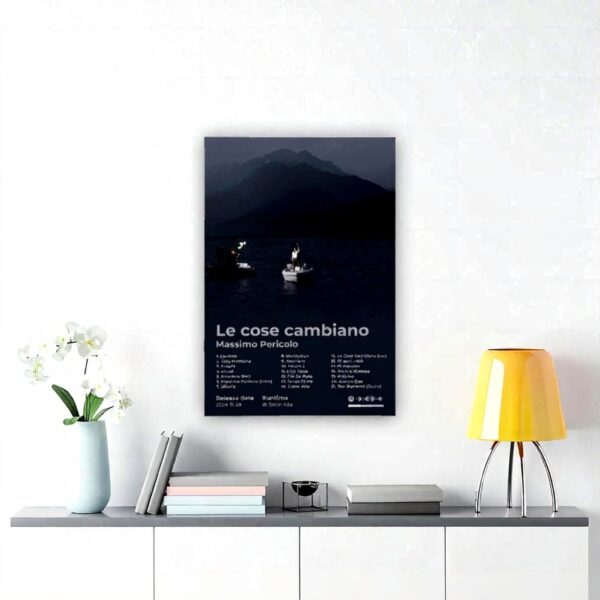 Massimo Pericolo Affiche dart Hip Hop Album Le Cose