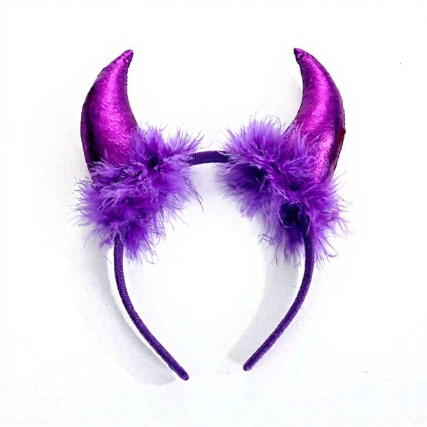 Serre-tête corne artificielle Dcfbkl cosplay Halloween