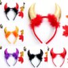Serre-tête corne artificielle Dcfbkl cosplay Halloween
