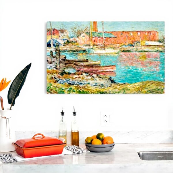 Affiche sur toile Childe Hassam YYUEQIL Décoration murale