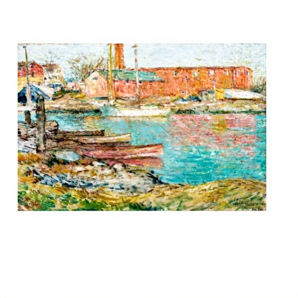 Affiche sur toile Childe Hassam YYUEQIL Décoration murale
