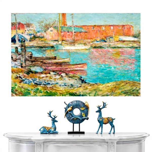 Affiche sur toile Childe Hassam YYUEQIL Décoration murale