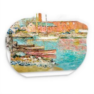 Affiche sur toile Childe Hassam YYUEQIL Décoration murale