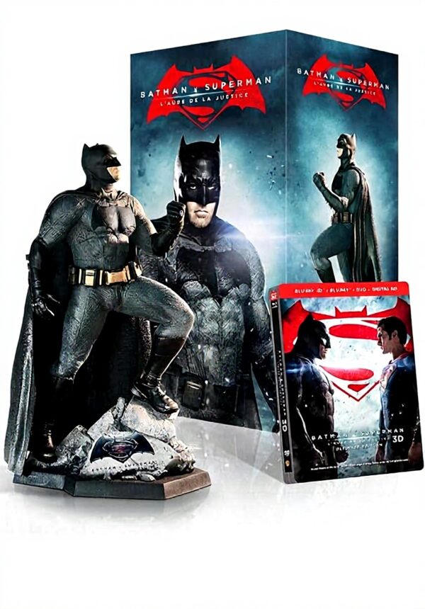 Batman v Superman Bluray 3D Edition Ultime Collector Statue