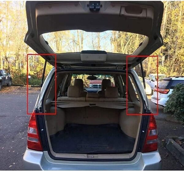 Vérin hydraulique coffre Audi R8 Spyder BREALA acier-3