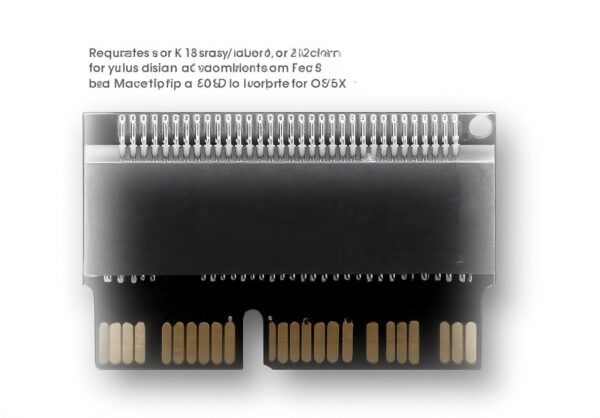 Adaptateur SSD M2 NVME ASHATA pour Mac OS X 10.13 et plus
