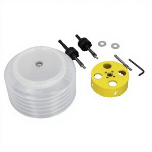 Trépan Fabater coupe plafond installation lampe