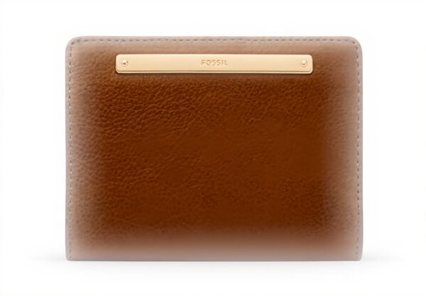 Portefeuille femme Fossil Liza cuir multifonction marron