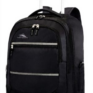 Sac à dos High Sierra sportif 55 cm noir roulettes femmes