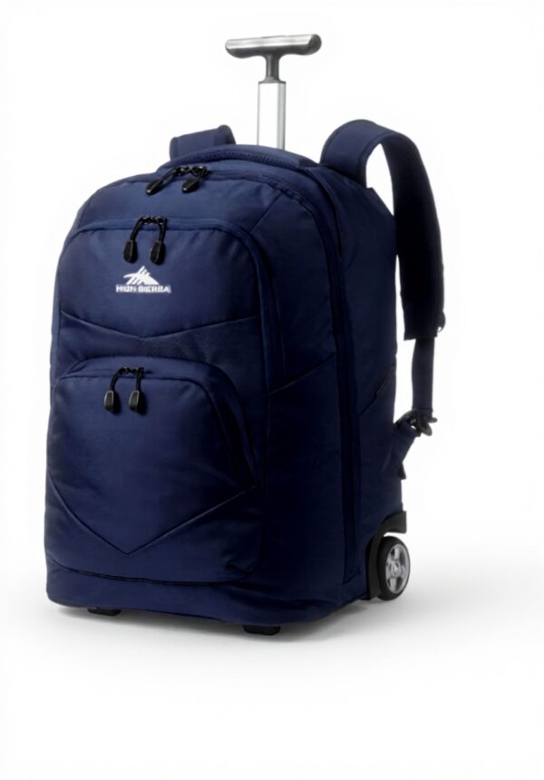 Sac à dos à roulettes High Sierra réflectivité 360 degrés