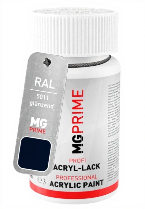 Stylo retouche MG PRIME RAL 5011 Bleu acier séchage rapide